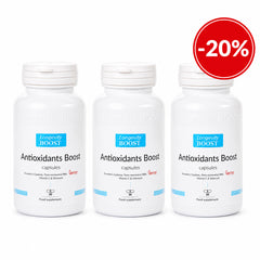 Pachet 3 x Antioxidants Boost, 30 capsule, Longevity BOOST