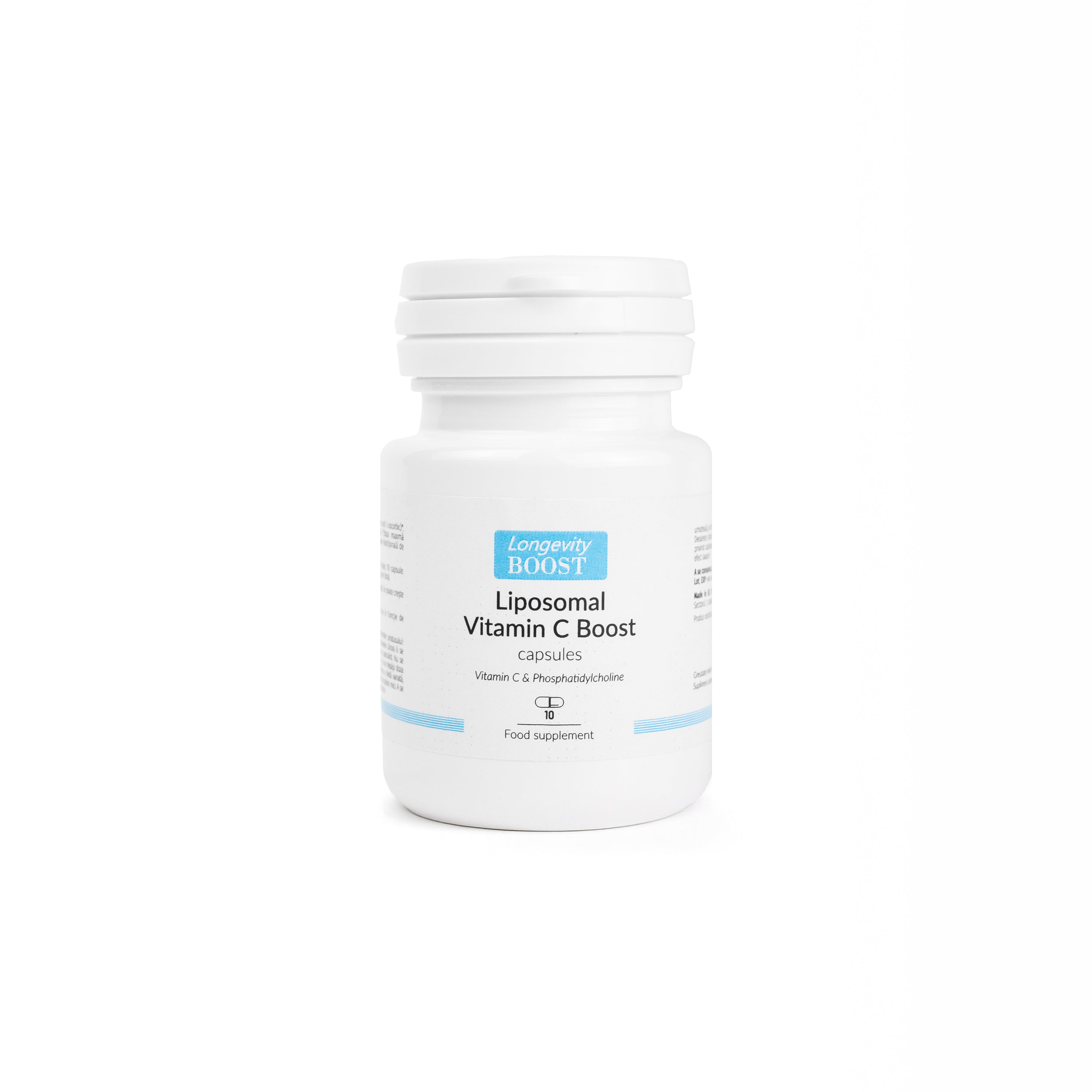 Liposomal Vitamin C Boost, 10 capsule, Longevity BOOST